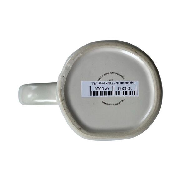 Rae Dunn Thanksgiving Inspired Coffee Mug (Turkey Day Ivory/Orange) NWT - Picture 5 of 8